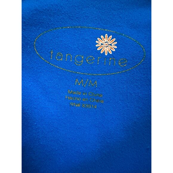 Tangerine Women's Long Sleeve Track Jacket Full Zip Thumb Holes Size Medium - Picture 10 of 11